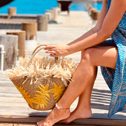 Palma Raffia Bag 